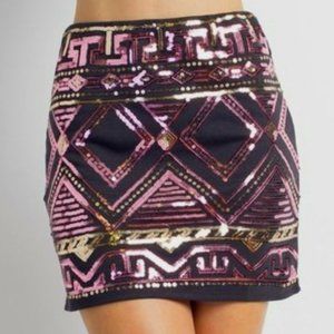 Sequin Mini Skirt Excellent Condition